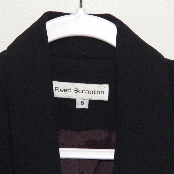 Vintage Reed Scranton Business Wool coat dress Size 8 - Picture 7 of 8